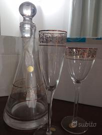 corredo di bicchieri 