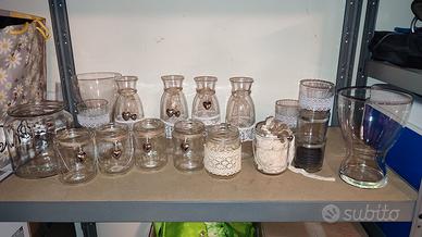 set vasi e vasetti decorativi 