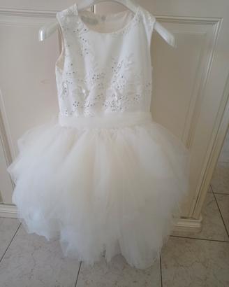 Abito comunione e coprispalle 10anni 