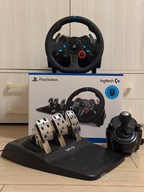 Logitech G29 SE + Cambio manuale