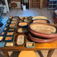 Stock vasi giapponesi per bonsai