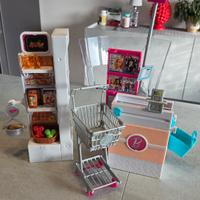 Set Barbie supermercato