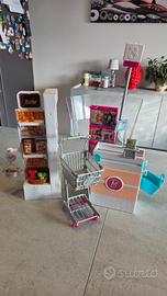 Set Barbie supermercato