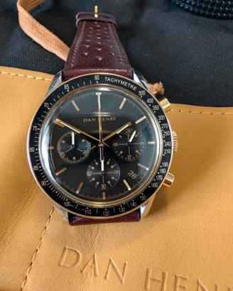 Dan Henry 1962 Racing Chronograph Gilt- Full Set 