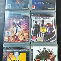 giochi ps3 fallout 3 Resident Evil 5 Metro