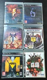giochi ps3 fallout 3 Resident Evil 5 Metro