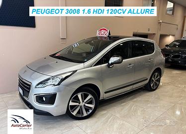 Peugeot 3008 1.6 HDI 120CV **TETTO** PERFETTA