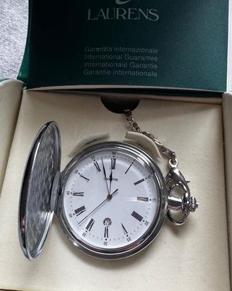 Orologio da Tasca Laurens al Quarzo  "Savonnette"