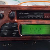 autosonik autoradio a cassette vintage 