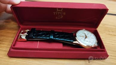 Orologio Titus oro rosa valjoux 92