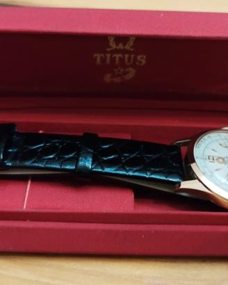 Orologio Titus oro rosa valjoux 92