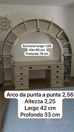 Arco e scrivania