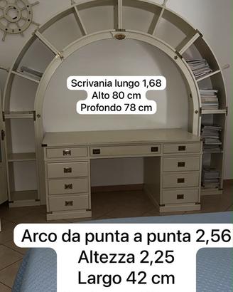 Arco e scrivania
