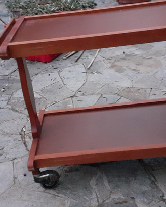 Carrello di servizio in legno