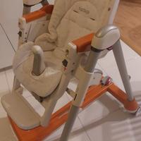 Seggiolone pappa Peg perego con baby cushion