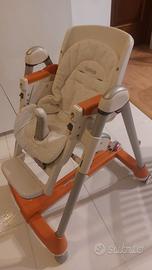 Seggiolone pappa PegPerego (baby cushion/2ripiani)