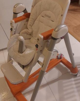 Seggiolone pappa PegPerego (baby cushion/2ripiani)