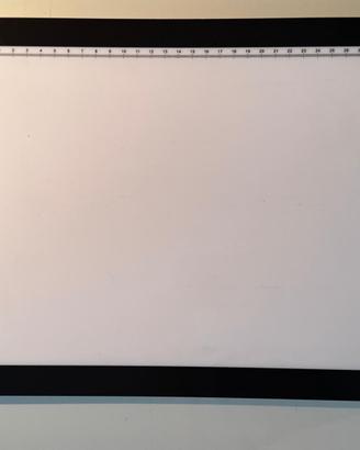 Tavolo luminoso per disegno artistico LED A4