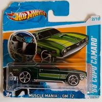 hot wheels Camaro copo 68 2011