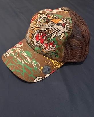 Cappellino Trucker Hat Ed Hardy Stile Y2K - Tigre