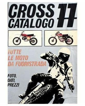 Catalogo con tutte le moto Cross anno 77 e 78