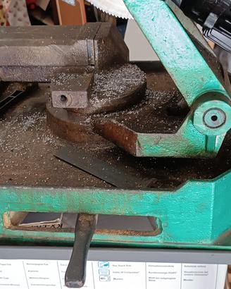 Troncatrice ferro thomas mod. 200