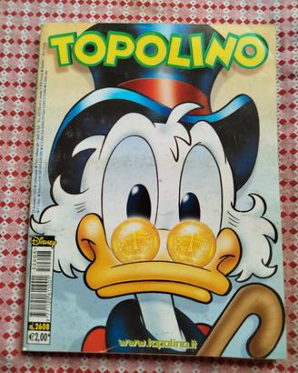 set 5 fumetti di Topolino 