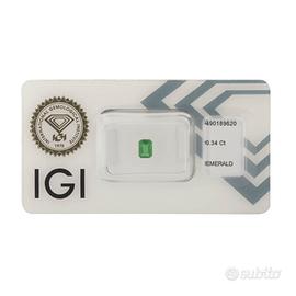 Smeraldo 0,34ct IGI