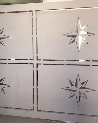 Cancelli e recinzioni taglio laser