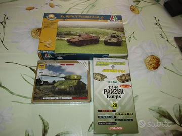 Modellismo - Lotto Carri armati Italeri, Zvedza...