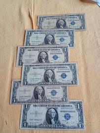 dollari rari bollino blu silver 1935