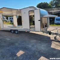 Altro CARRELLO RIMORCHIO FURGONATO CRESCI PAF 25L