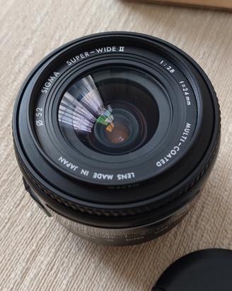 obiettivo sigma 24 mm per Canon