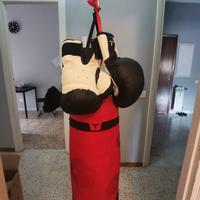 Sacco da boxe e guantoni per bambini