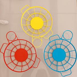 PORTAPIATTI/BICCHIERI in PLASTICA