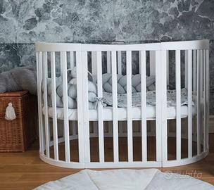 Culla Cuoricini modello Leonardo