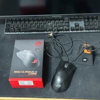 Mouse ASUS ROG Gladius II Core + Tendi Cavo Fnatic