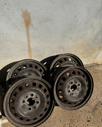 Cerchi in ferro fiat panda