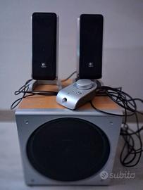 Casse Logitech 2.1 Z3 Modello Leggendario in Legno
