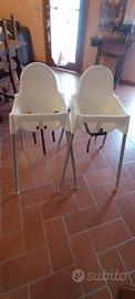 Seggiolone antilop ikea bianco