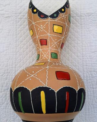 Vaso Ceramica Deruta Anni 50/60 Design Modernista