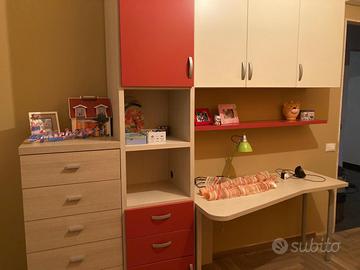 Angolo Studio da Cameretta per Ragazzi Moretti com