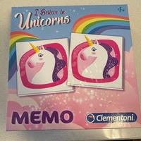 Clementoni memory unicorno + 4 anni