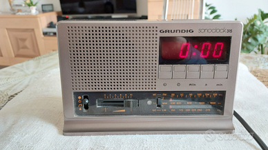 Radio sveglia vintage Grunding