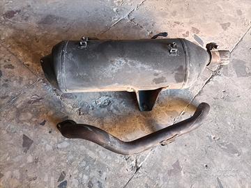 marmitta originale piaggio beverly  300 cc