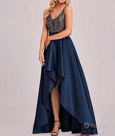 Vestito Elegante Blu