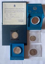 Monete argento commemorative