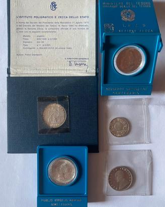 Monete argento commemorative