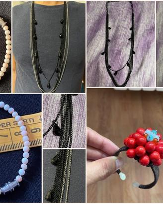 Bracciali e collane donna vari