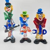 Clown in Vetro di Murano Vintage - Condizioni 9/10